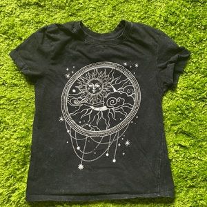 Hippie boho sun dreamcatcher distressed top india